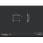 Hydrotherm B-Series Mini 600 Heated Towel Rail