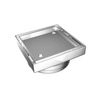 Bounty Brassware Bermuda Standard Square Floor Waste