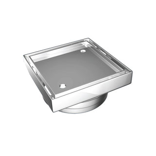 Bounty Brassware Bermuda Standard Square Floor Waste