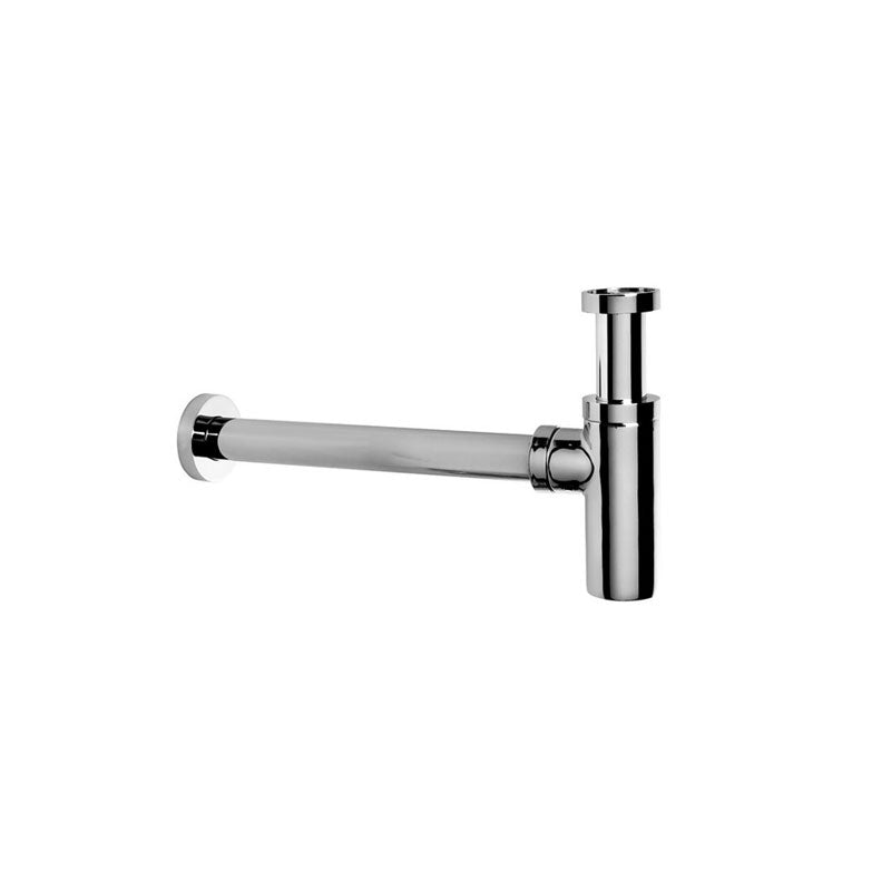 Brodware Bottle Trap with 32mm-40mm PVC Adaptor Chrome