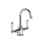 Brodware Neu England Basin Mixer Chrome - Metal Levers 1.8004.00.3.01