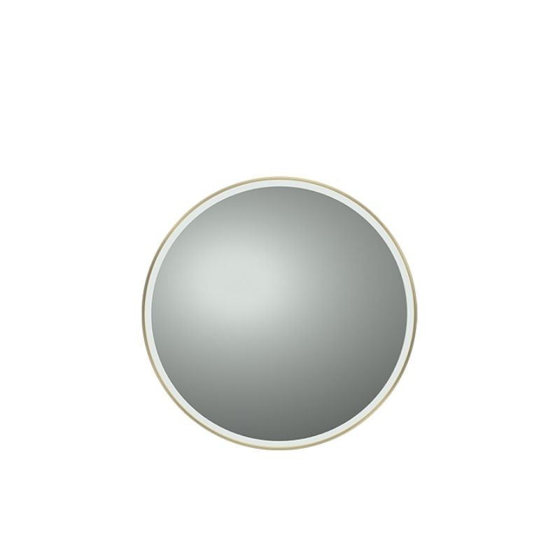 Parisi Acciaio Progressive LED Mirror 800 - Brushed brass - AC-800-2L-BB