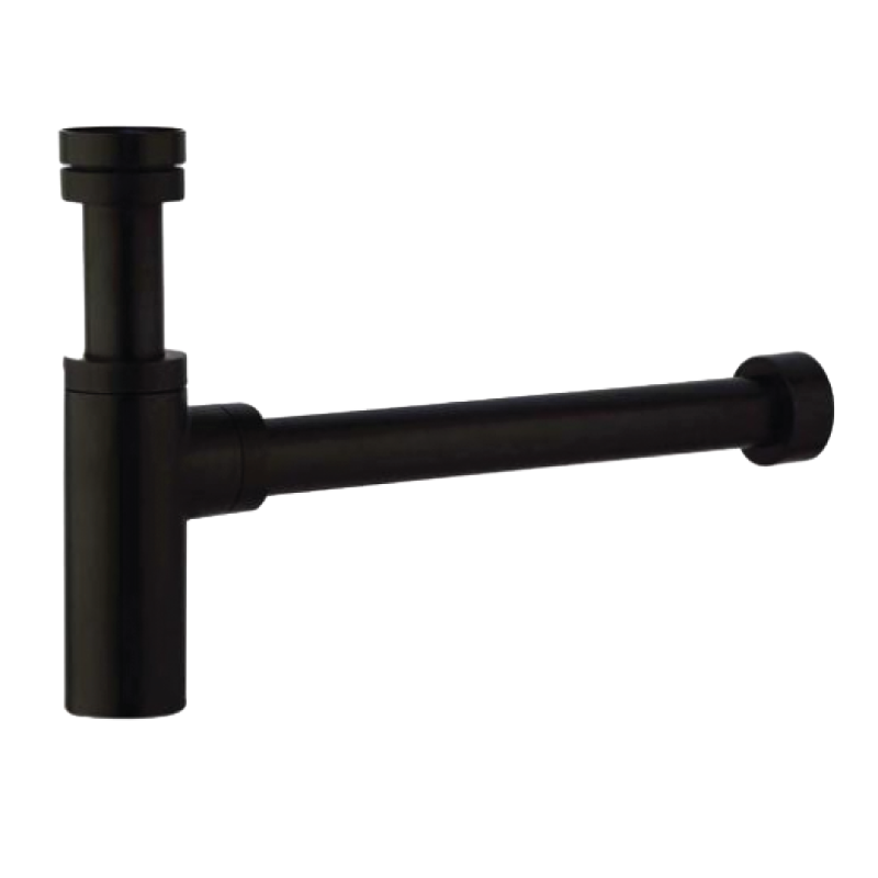 Studio Bagno Pop Wall Mounted Basin Mixer - Matte Black