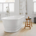 Turner Hastings Cambridge 174 TitanCast Bath - Satin Silk White Lifestyle