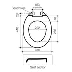 Caroma Standard Seat Specification