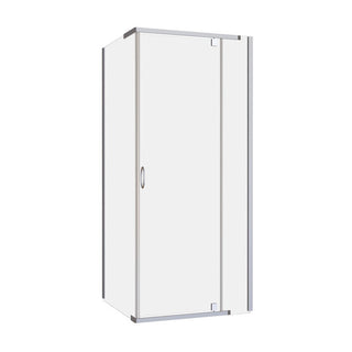 Decina Cascade 900 Square/Semi-Frameless Pivot Shower Screen