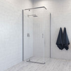 Decina Cascade 900 Square/Semi-Frameless Pivot Shower Screen Lifestyle