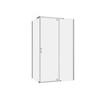 Decina Cascade 1200 Rectangle/Semi-Frameless Pivot Shower Screen