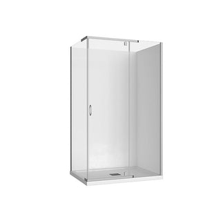 Decina Cascade 900 Square/Semi-Frameless Pivot Shower Screen