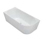 Cassa Auris Corner Back To Wall Bathtub - Left Hand Corner