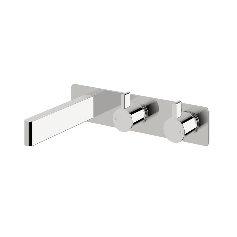 Sussex Calibre Wall Bath Hostess System 150mm Chrome