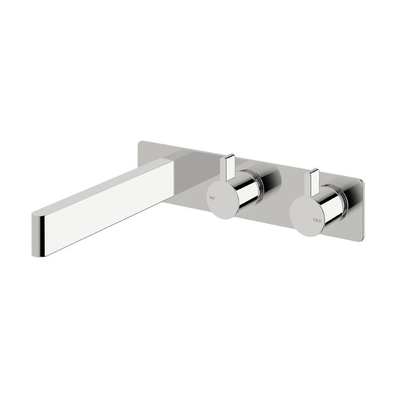 Sussex Calibre Wall Bath Hostess System 200mm Chrome