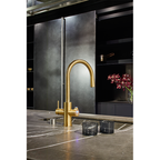 Zip Hydrotap Celsius ARC All-In-One Boiling, Chilled Brushed Gold MT2792Z7