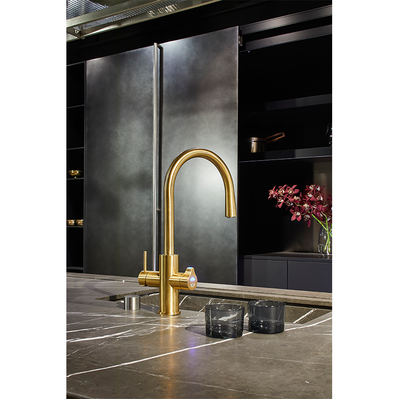 Zip Hydrotap Celsius ARC All-In-One Boiling, Chilled Brushed Gold MT2792Z7