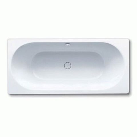 Kaldewei Centro Duo 1700mm Steel Enamel Built In Bath with Overflow - Gloss White