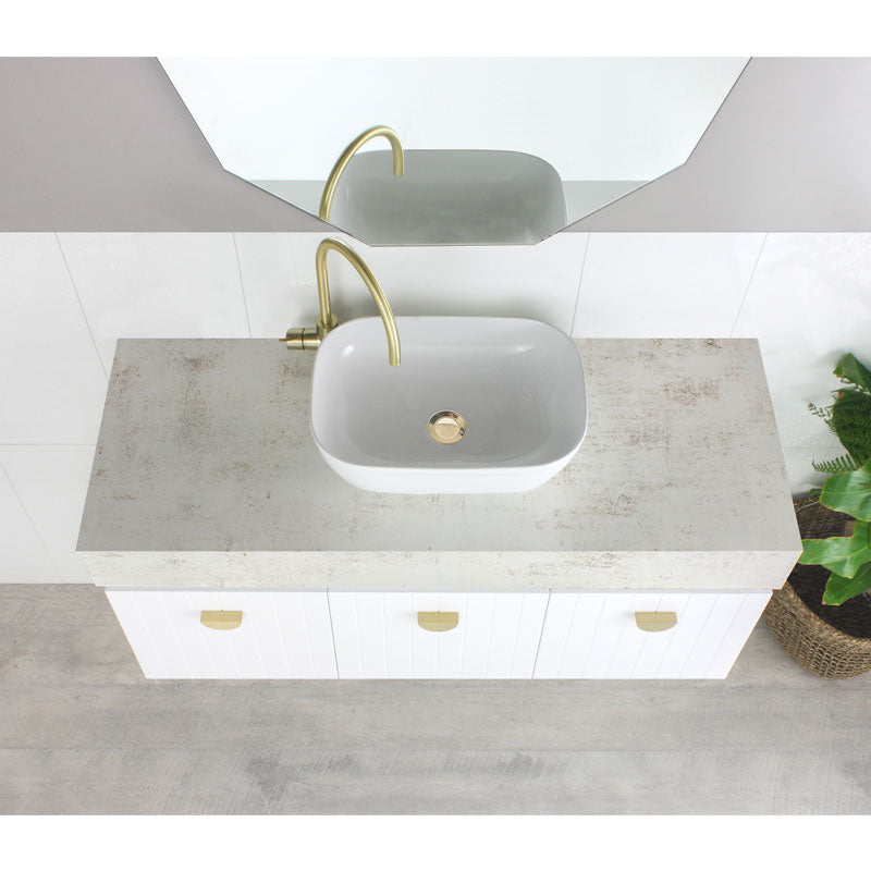 Marquis Chelsea 5 Wall Hung Vanity - 1200mm Top View