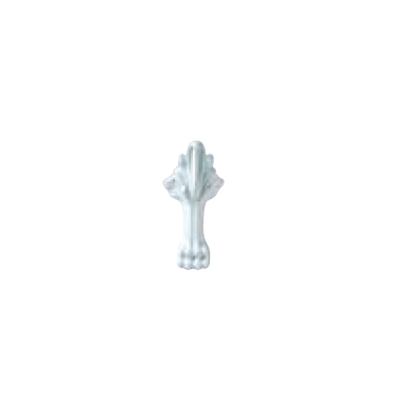 Victoria + Albert Roxburgh 1700mm Freestanding Bath - Gloss White With White Metal Feet