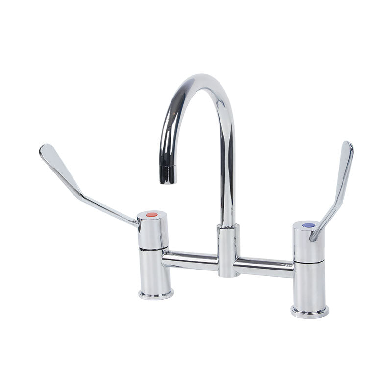 Gentec Bench Mounted Mixing Set 150mm Lever Handles