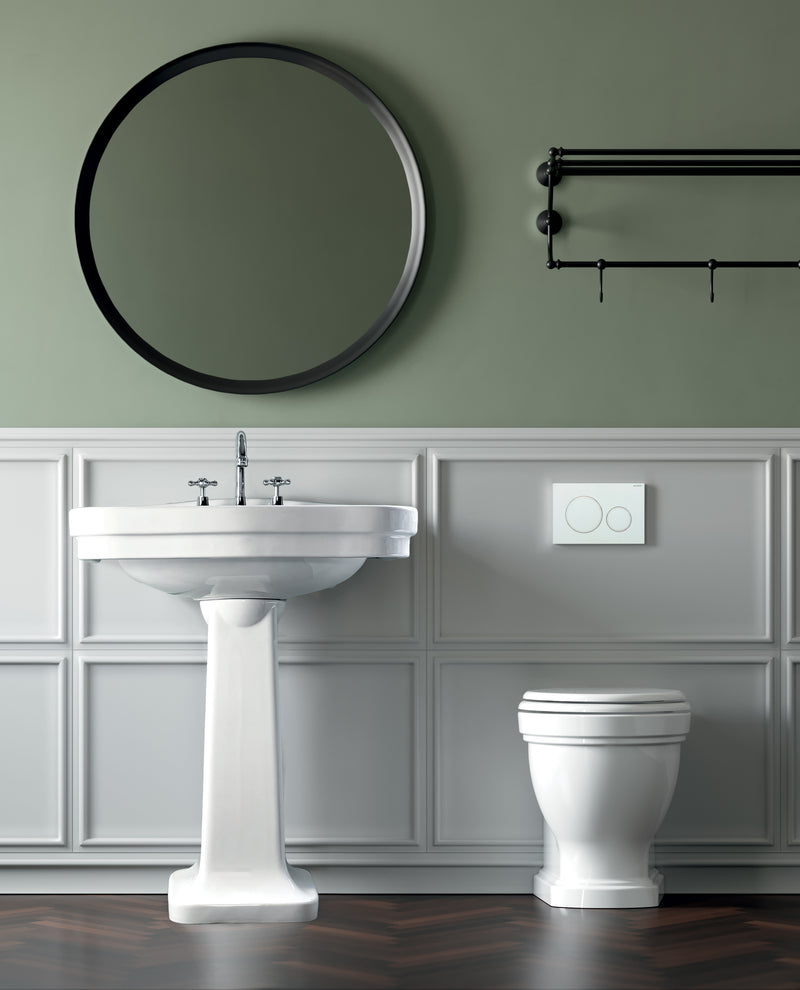 Turner Hastings Claremont Floor Mounted Pan with Soft Close Quick Release Seat