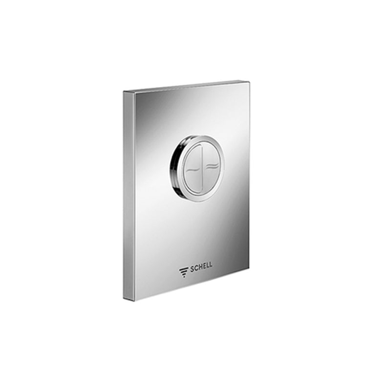 Schell Compact II WC Flush Plate High Pressure-Stainless Steel