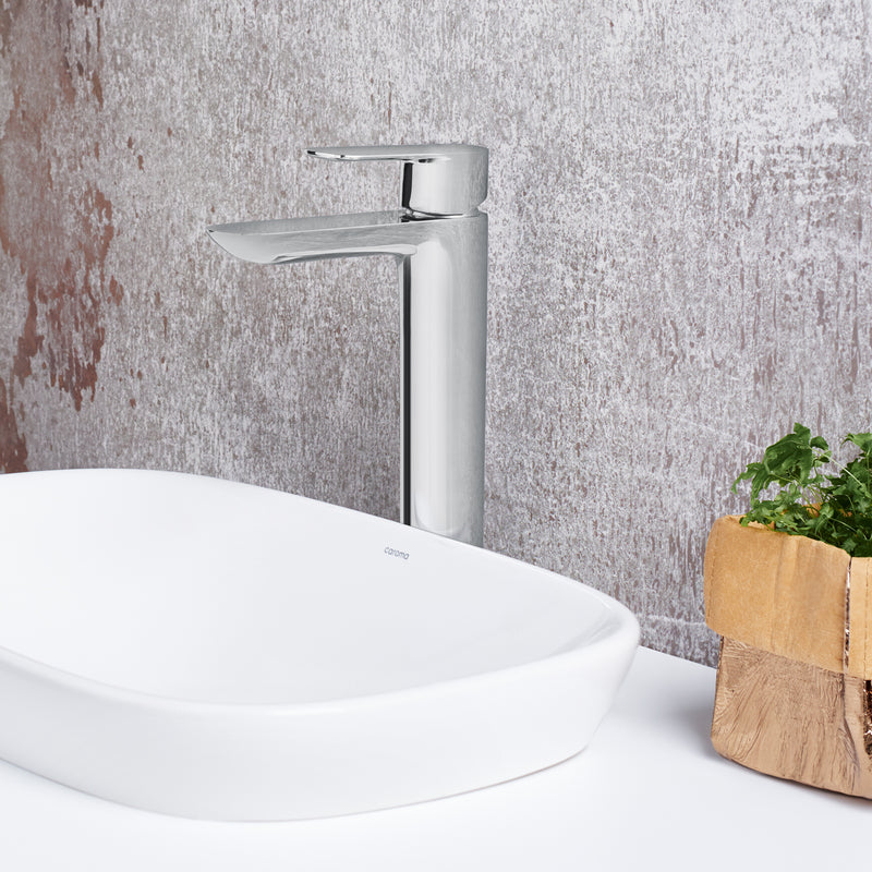 Caroma Contura Tower Basin Mixer - Chrome