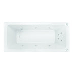 Decina Cortez 1670mm Acrylic Santai Spa Bath - Gloss White - CO1675SAN10JW