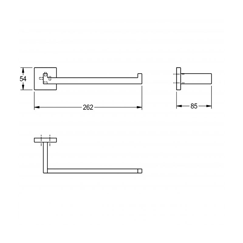 Franke Cubus Towel Arm Specification