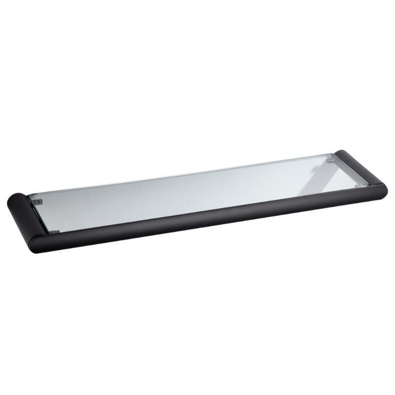 PLD Cove Glass Shelf - Matte Black