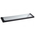 PLD Cove Glass Shelf - Matte Black
