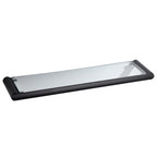 PLD Cove Glass Shelf - Matte Black