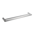 PLD Cove Double Towel Rail - 600mm - Satin Nickel