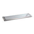 PLD Cove Glass Shelf - Chrome