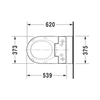 Duravit Starck 2 SensoWash Slim Wall Mount Kit