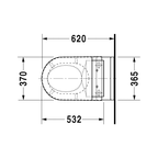 Duravit Starck 3 SensoWash Slim Wall Mount Kit