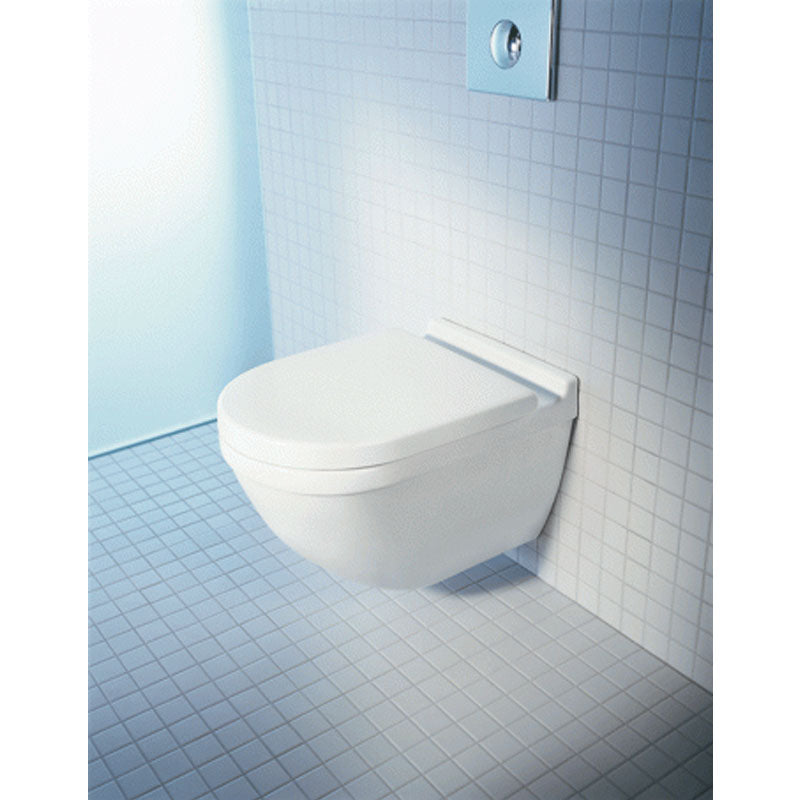 Duravit Starck 3 RIMLESS® Wall Hung Pan & Soft Close Seat Lifestyle
