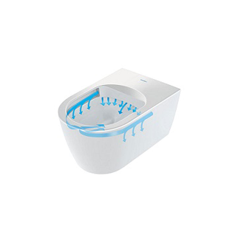 Duravit Starck 3 RIMLESS® Wall Hung Pan & Soft Close Seat Flush