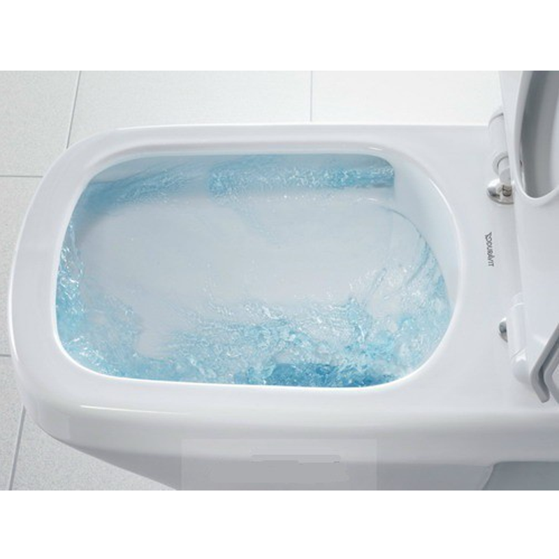 Duravit ME by Starck Wall Mounted RIMLESS® SensoWash Slim with HygieneGLAZE