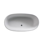 DADOquartz® Sirene Koy 1800 Freestanding Bath Top View