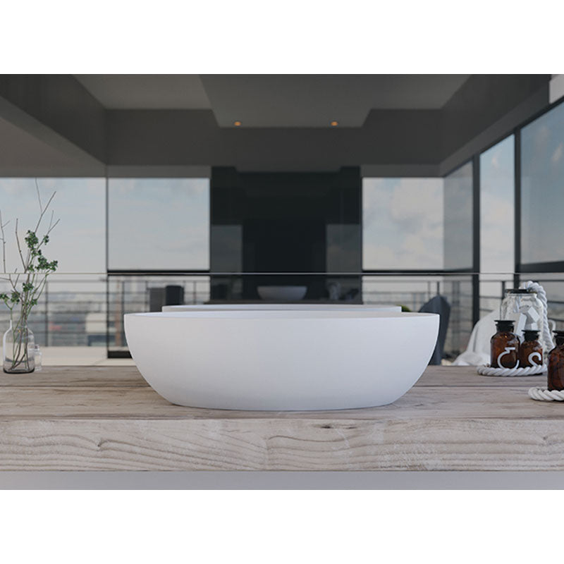 DADOquartz® Sirene Moloko Basin Lifestyle