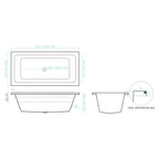 Carina Island Bath Specification