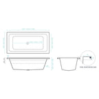 Decina Carina Santai Spa Bath Specification