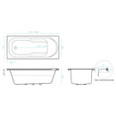 Decina Adatto Santai Jet Spa Bath Specification