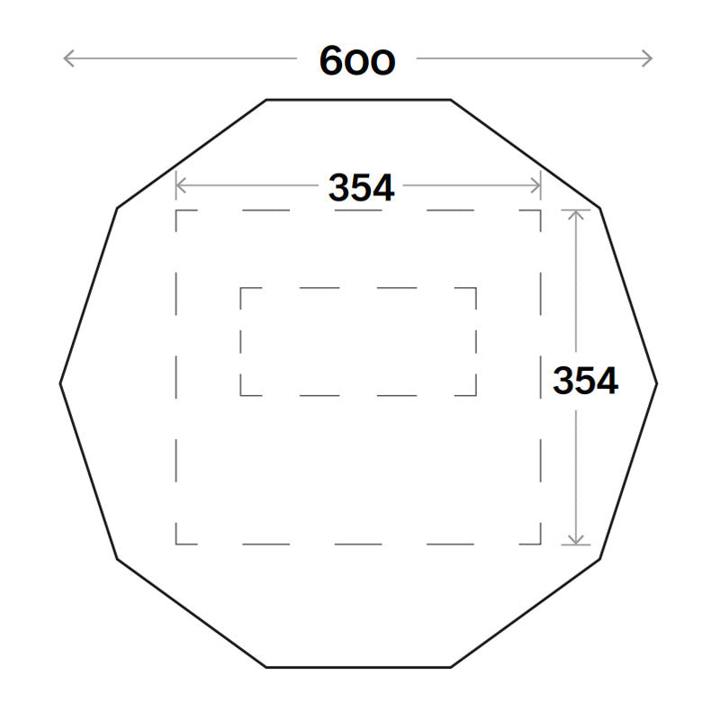 Marquis The Deco Mirror Specification