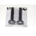 Master Rail Double End Pillars Matt Black (Pair)