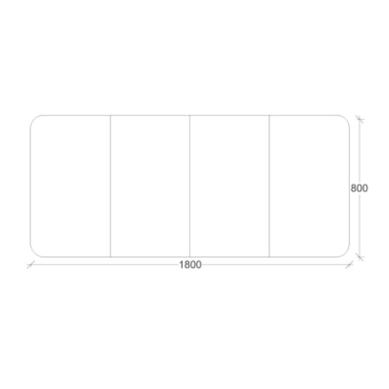 Rifco Derwent Mirror Cabinet 450mm - D450