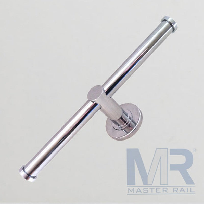 Double Toilet Roll Holder Chrome