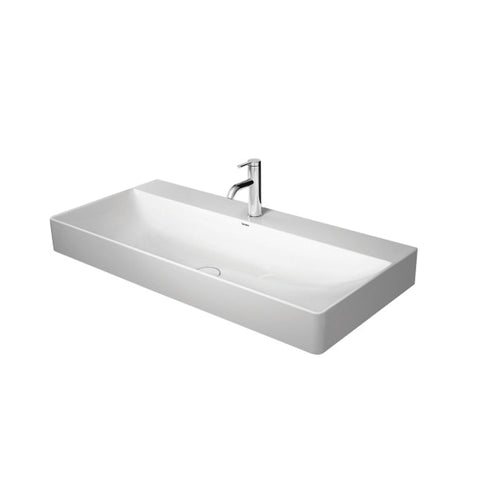 Duravit DuraSquare Washbasin 1000 x 470mm - 1 Tap Hole - Gloss White