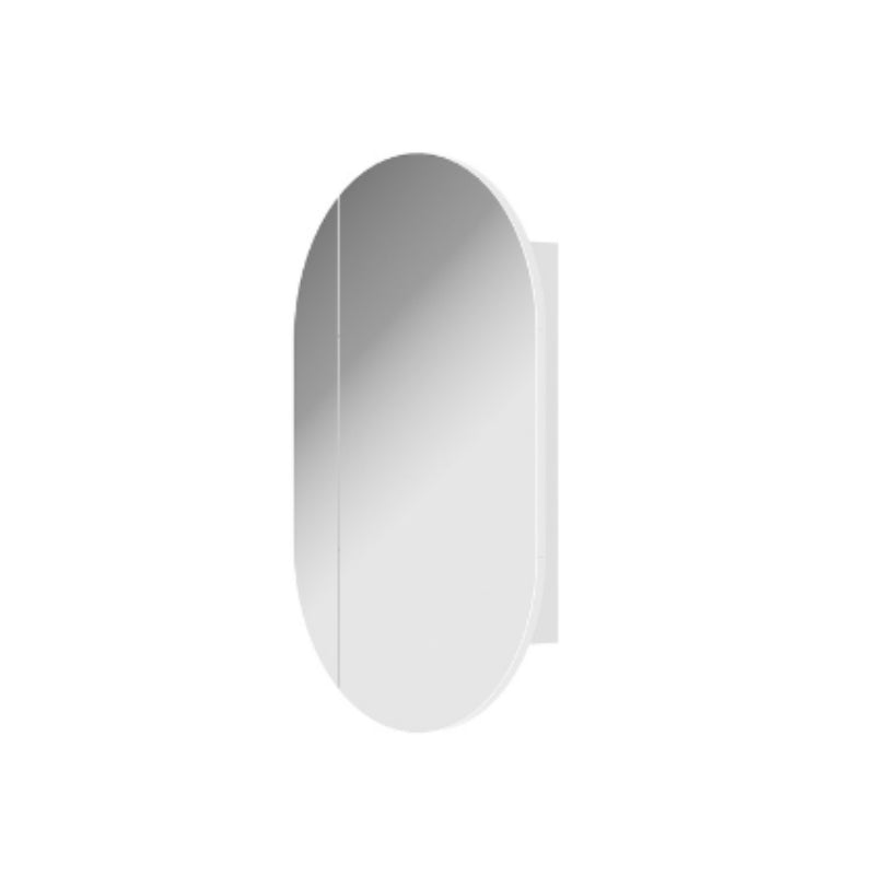 Rifco Eclipse Mirror Cabinet - White