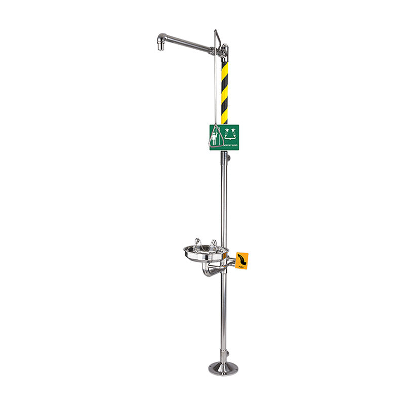 Gentec ECOSAFE Combination Shower and Eye Wash