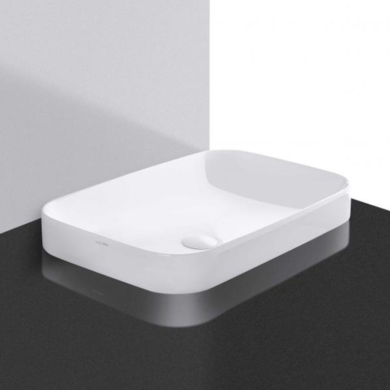 Studio Bagno Element 60 Above Counter Basin - Gloss White - ELE60